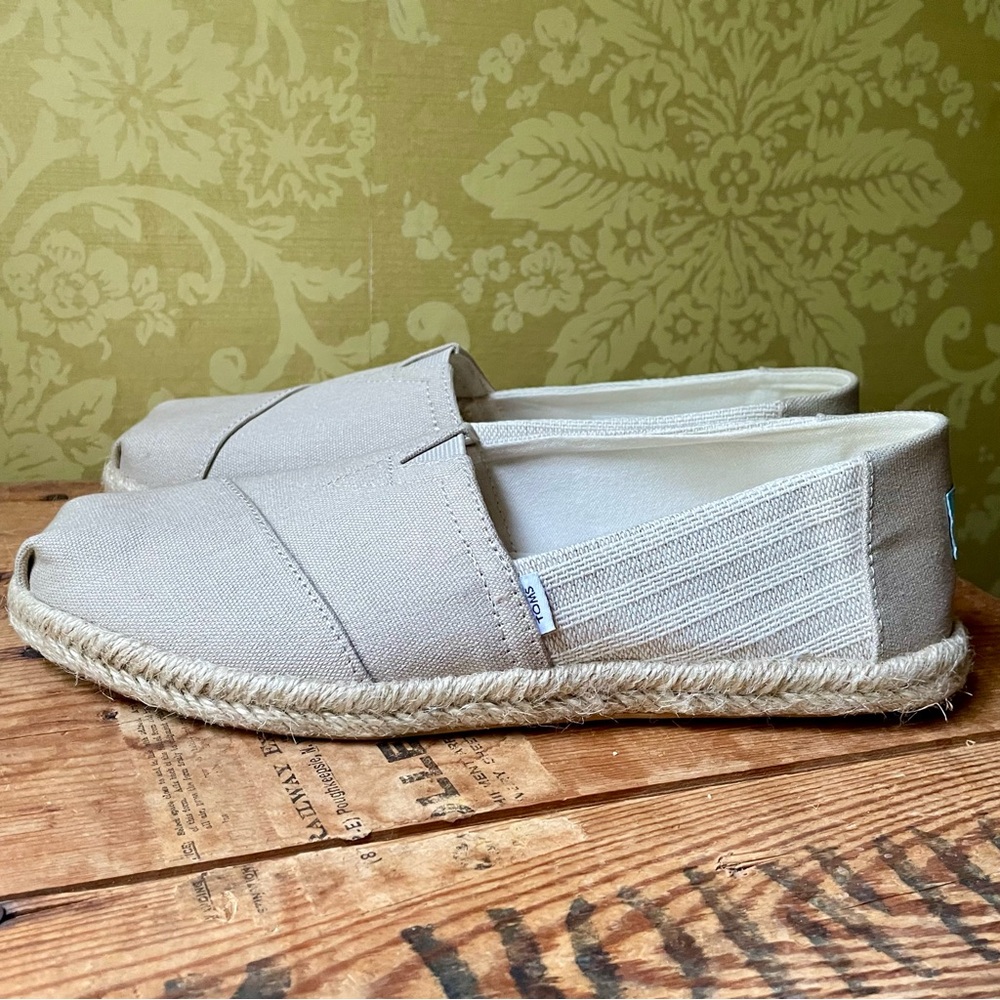 New TOMS Alpargata Espadrille Slip-on Shoes